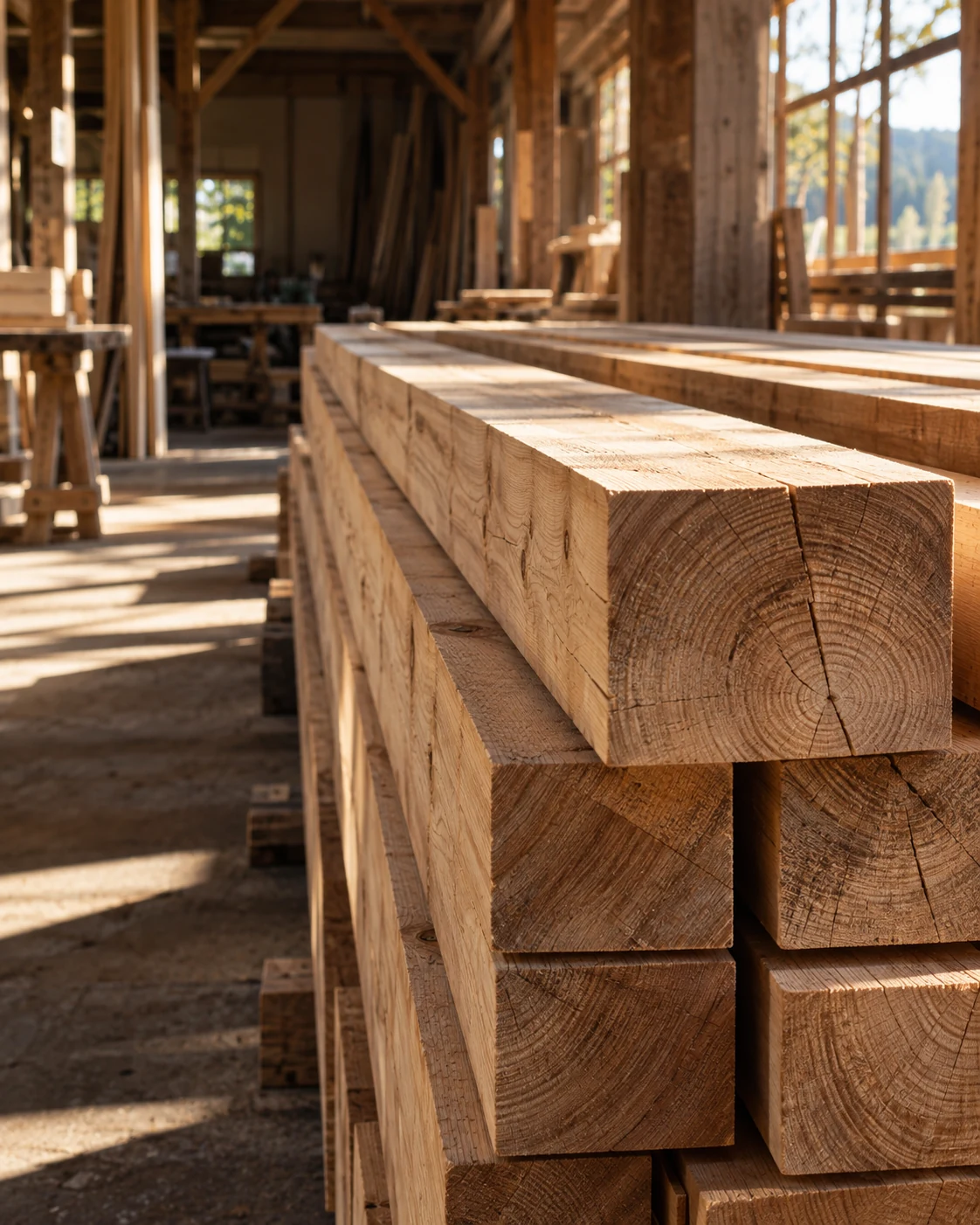 Architectural inspiration with natural structural materials